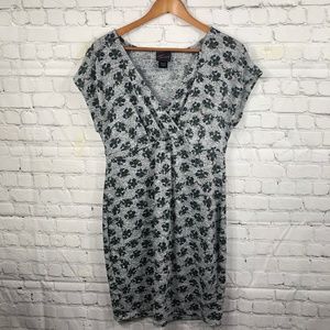 Torrid Women's Casual Gray Floral Dress Stretch 0